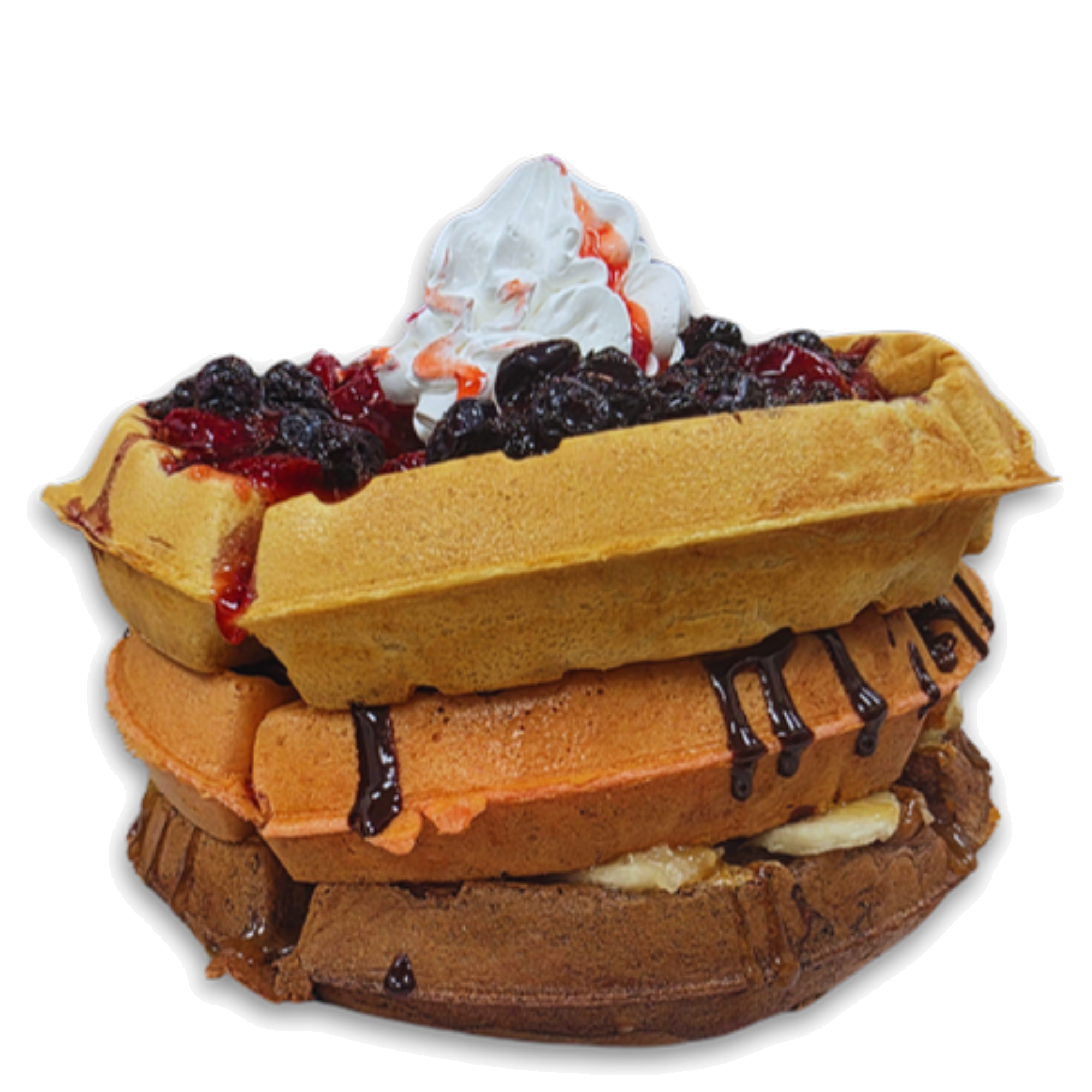 Bake Shop chicken and waffle